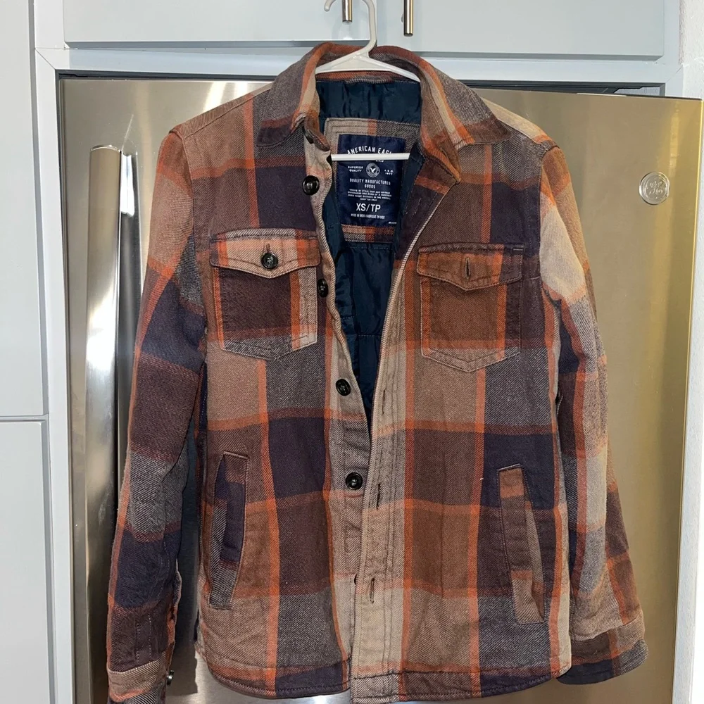 American eagle flannel jacket - Picture 3 of 4